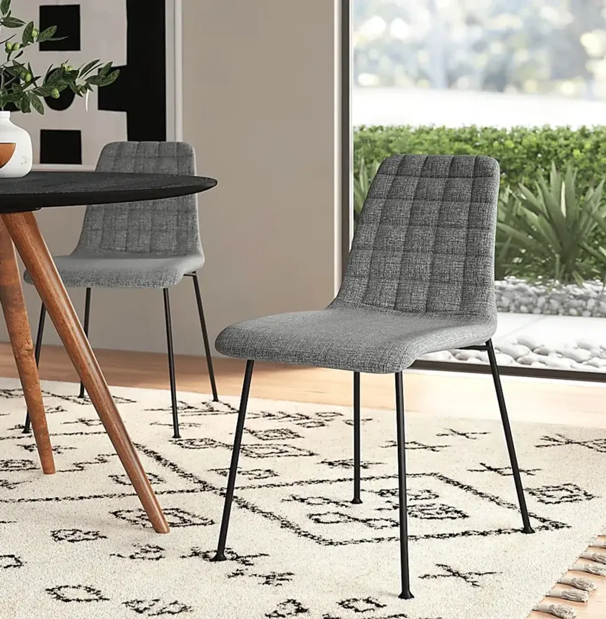 Seeaire Light Gray Side Chair