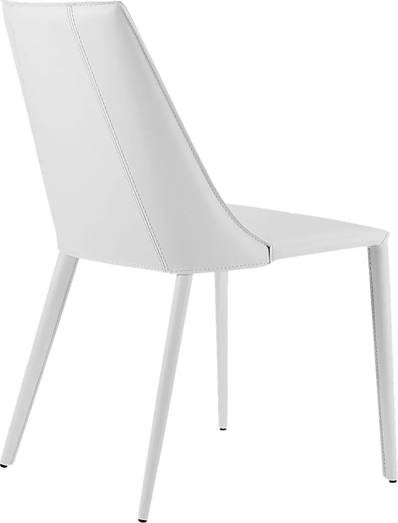 Monagin White Side Chair