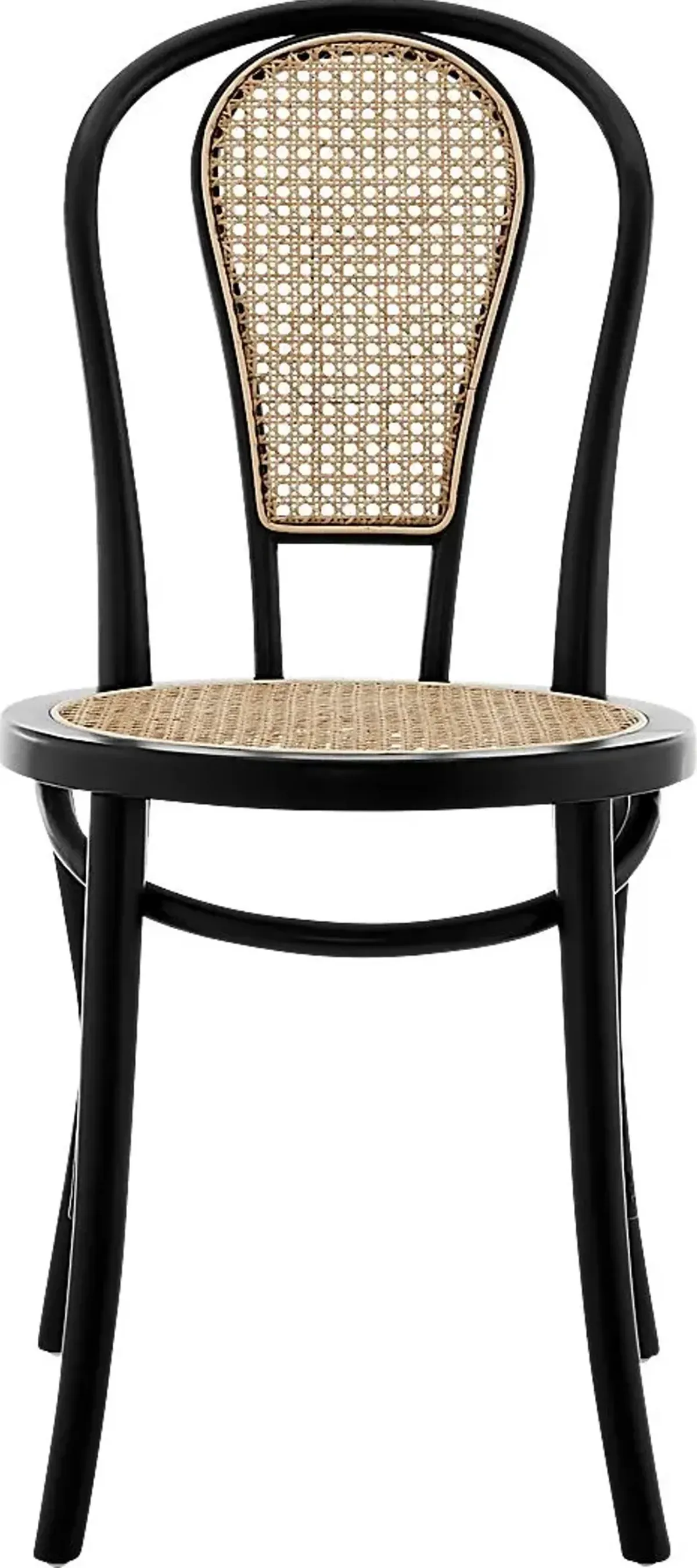 Brookins Black Side Chair, Set of 2