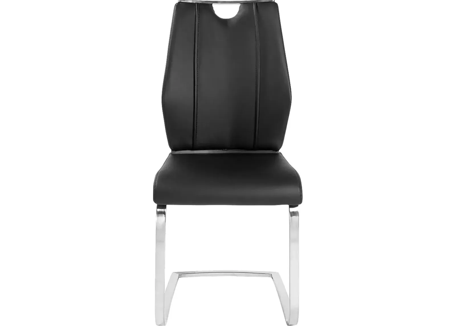 Demilo Black Side Chair, Set of 2