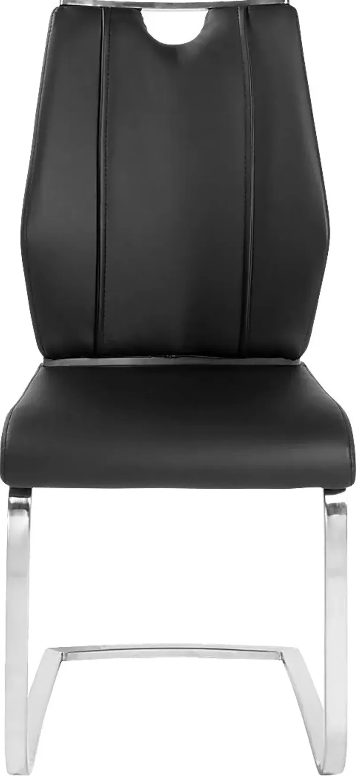 Demilo Black Side Chair, Set of 2