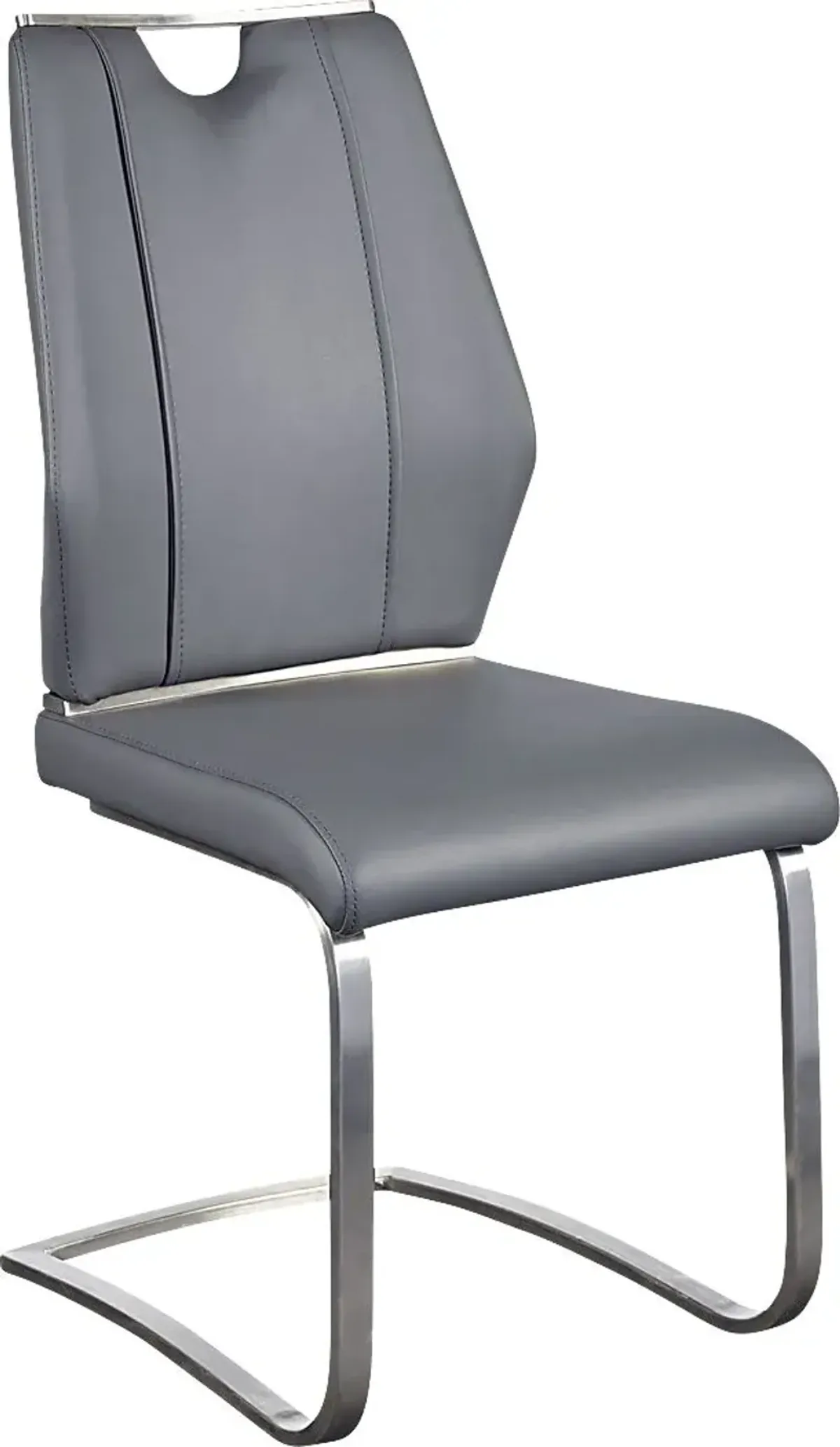 Demilo Gray Side Chair, Set of 2