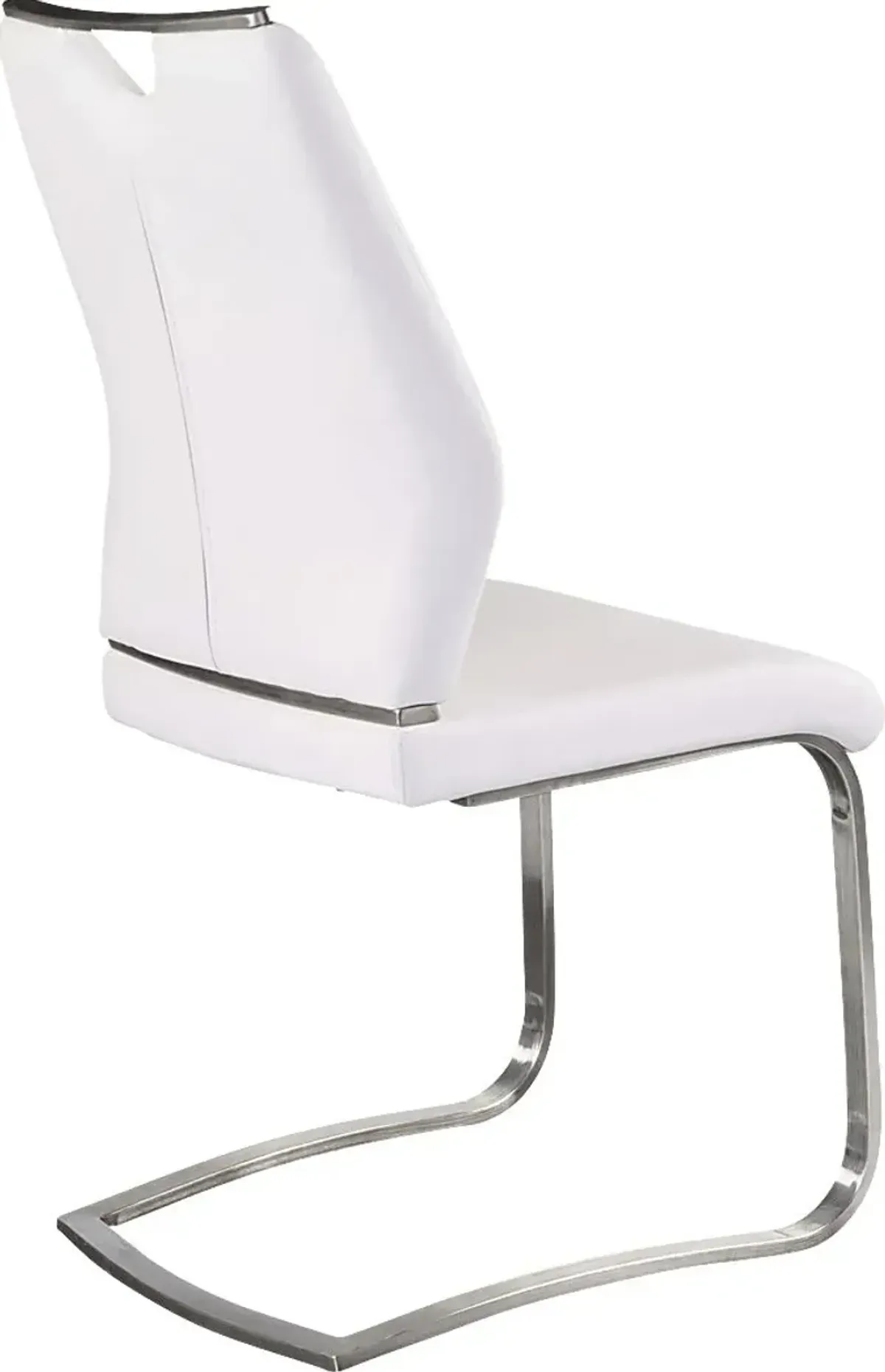 Demilo White Side Chair, Set of 2