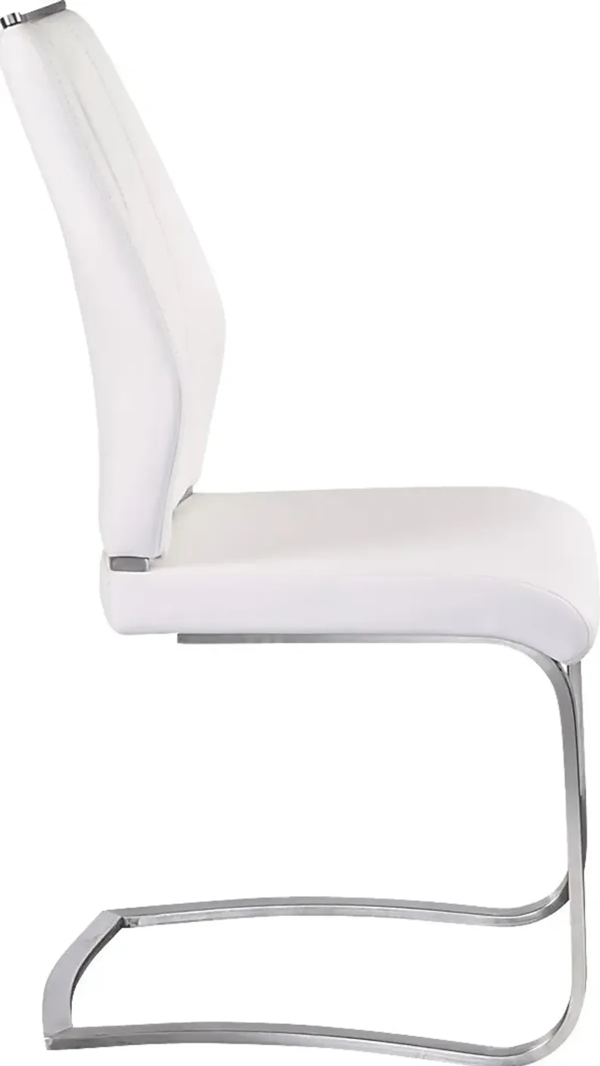 Demilo White Side Chair, Set of 2