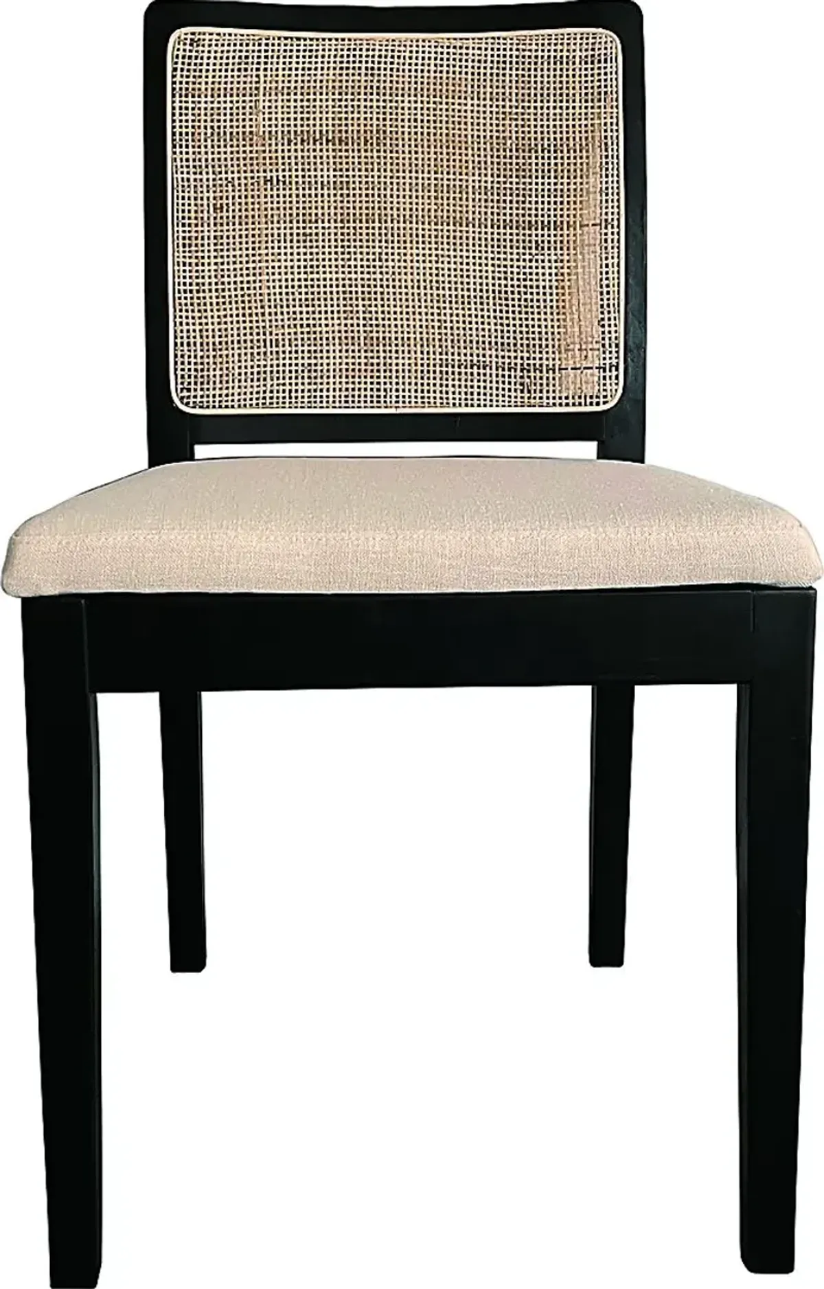 Logarto Black Side Chair, Set of 2