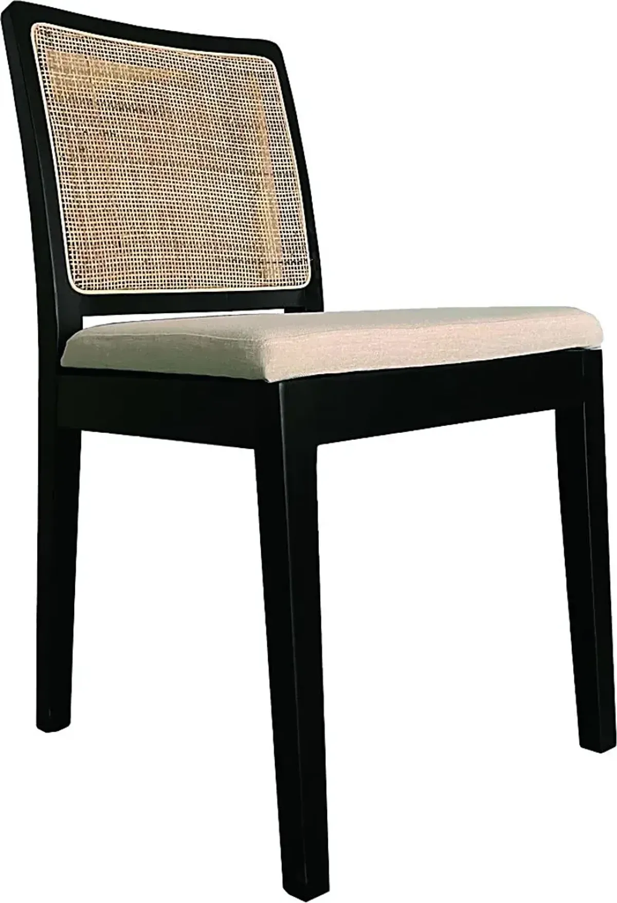 Logarto Black Side Chair, Set of 2