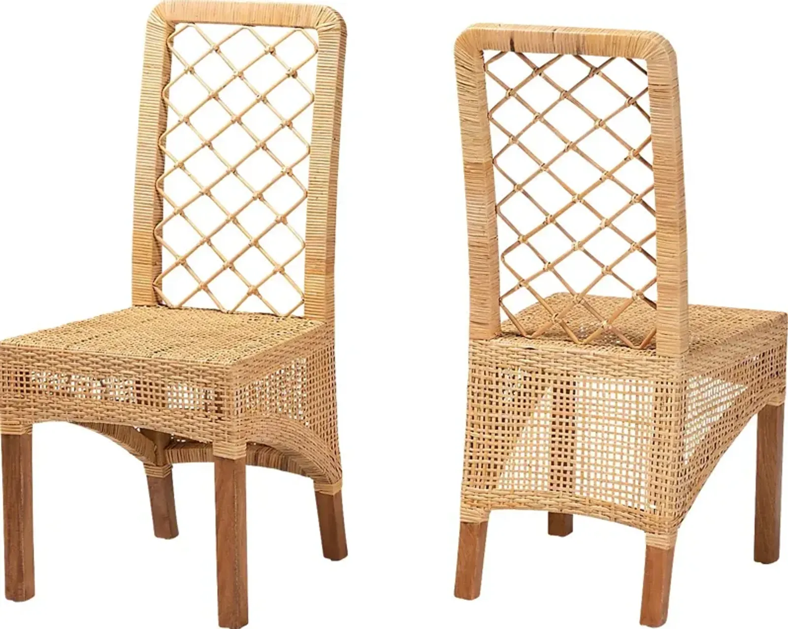 Aliono Brown Side Chair, Set of 2