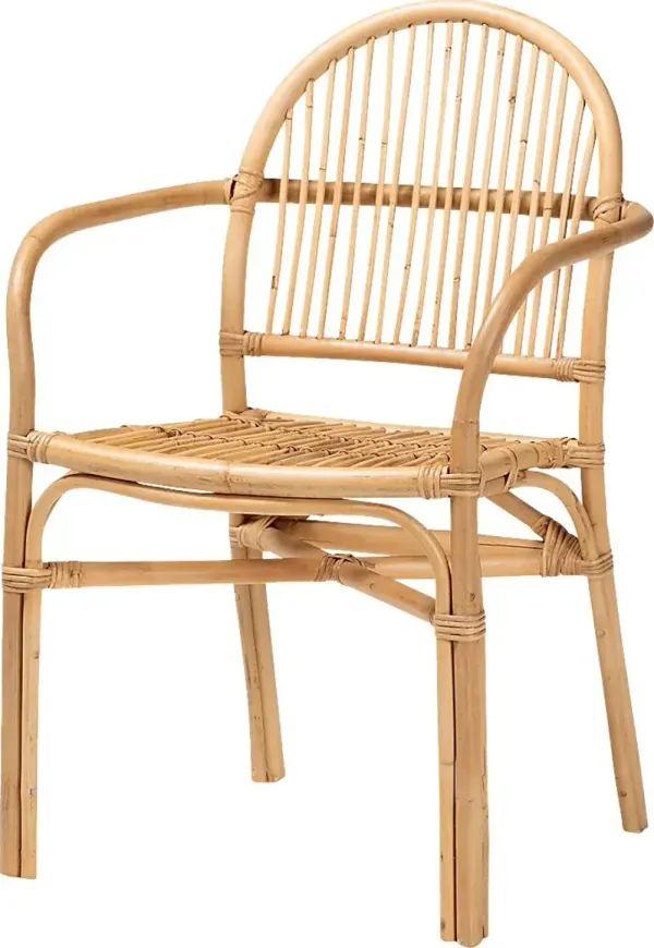 Veralen Brown Arm Chair