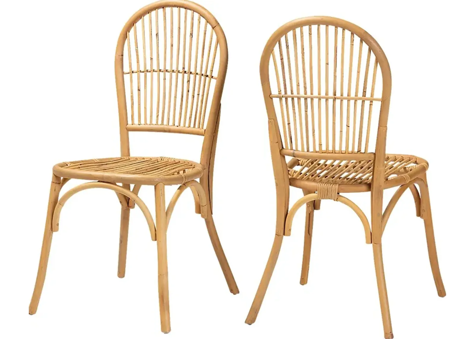 Werling Brown Side Chair, Set of 2