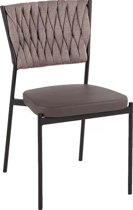 Portola Gem Brown Side Chair, Set of 2