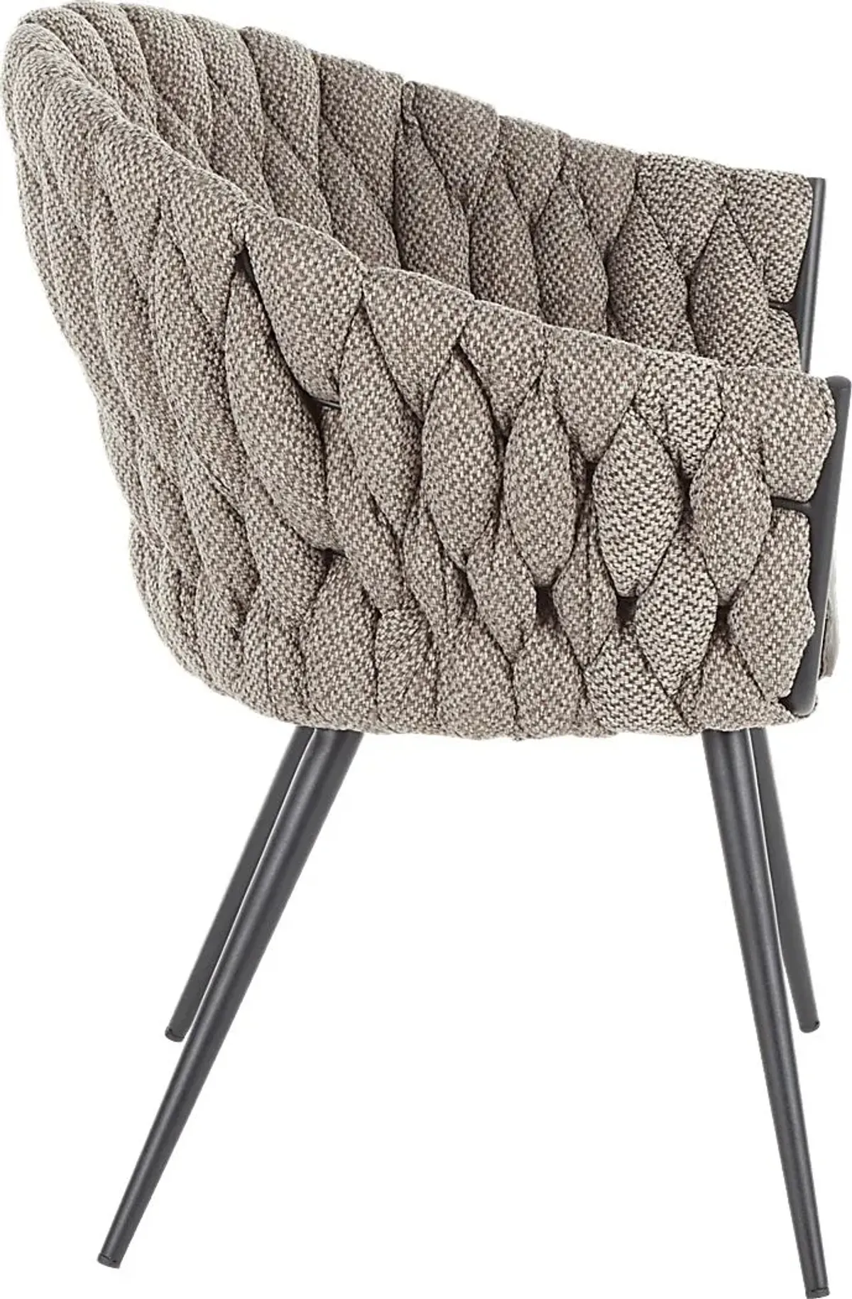 Maxine Lane Gray Side Chair