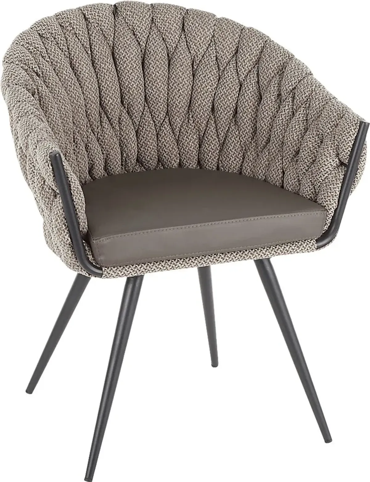 Maxine Lane Gray Side Chair