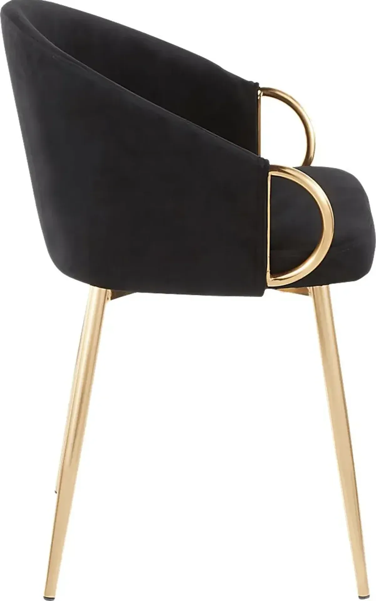 Cherlyn Black Side Chair