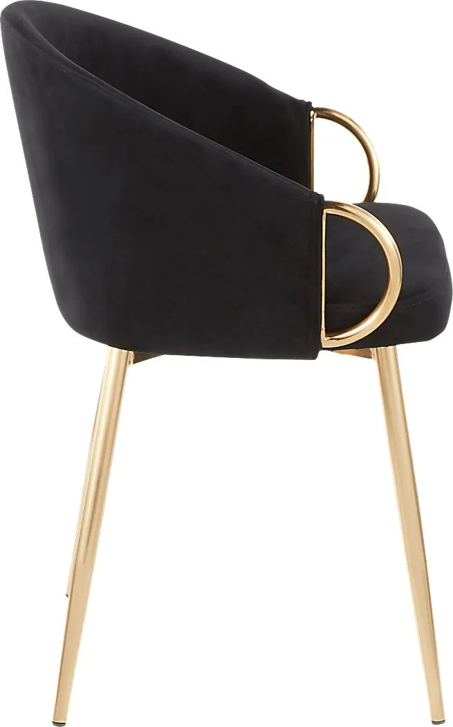 Cherlyn Black Side Chair