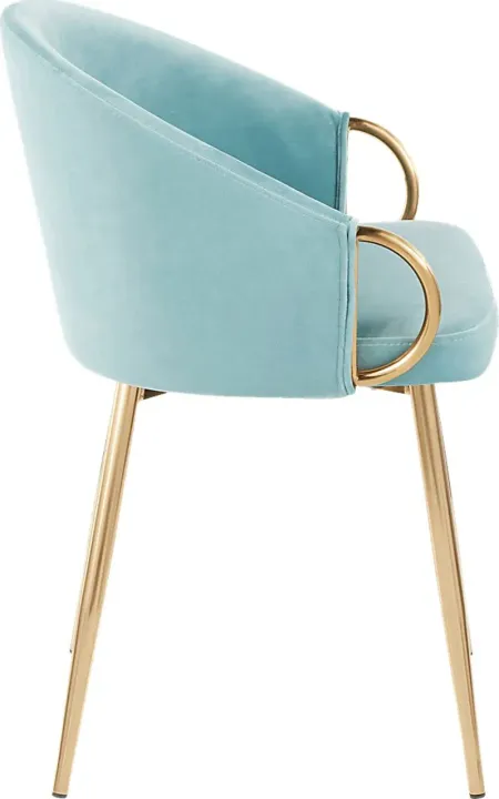 Cherlyn Blue Side Chair