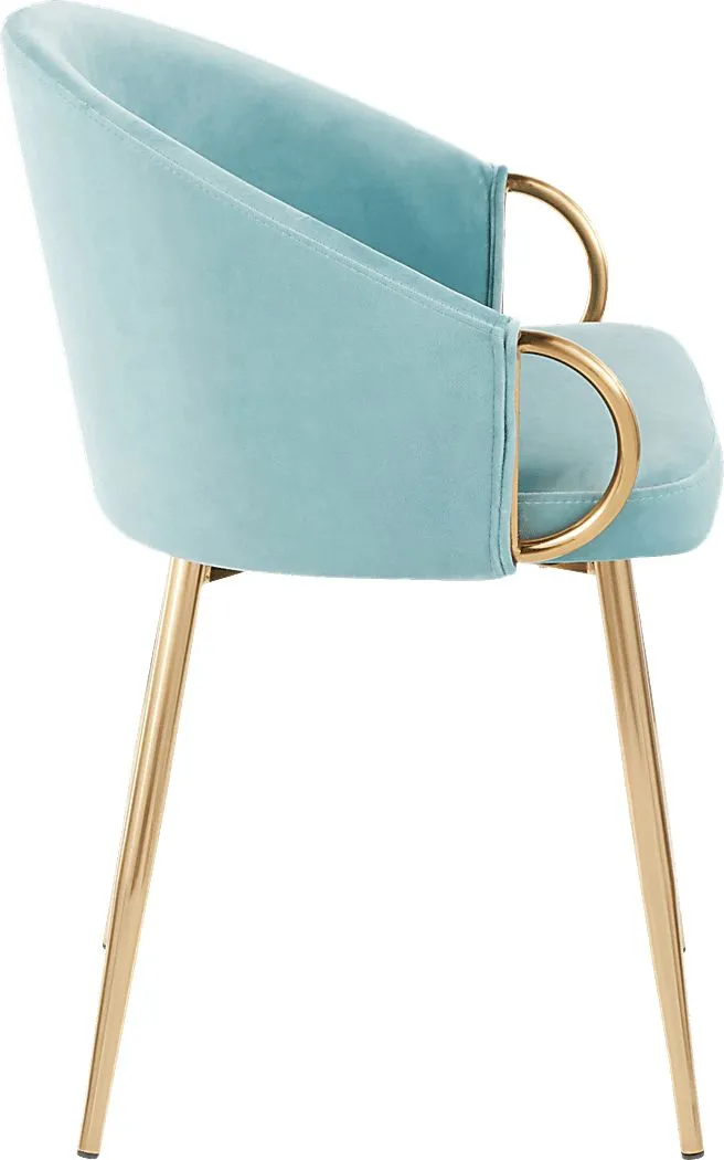 Cherlyn Blue Side Chair