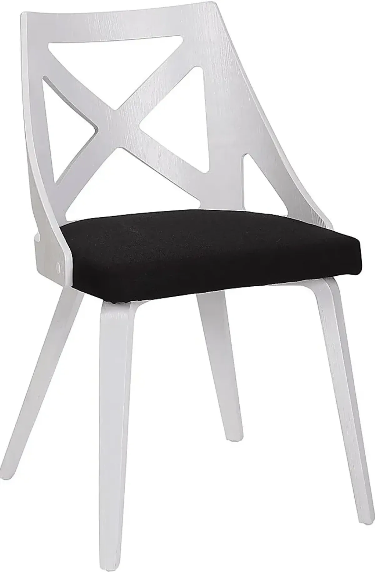 Lauber I Black Side Chair Set of 2