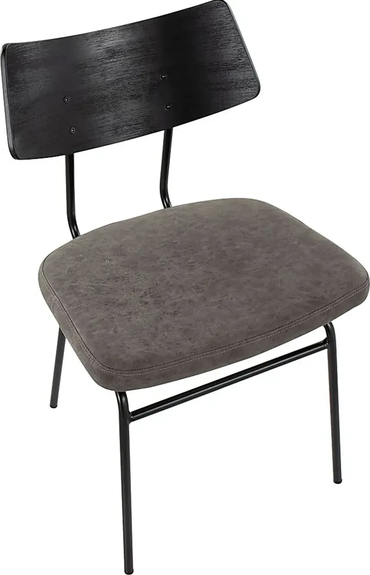 Mandigo Dark Gray Side Chair Set of 2