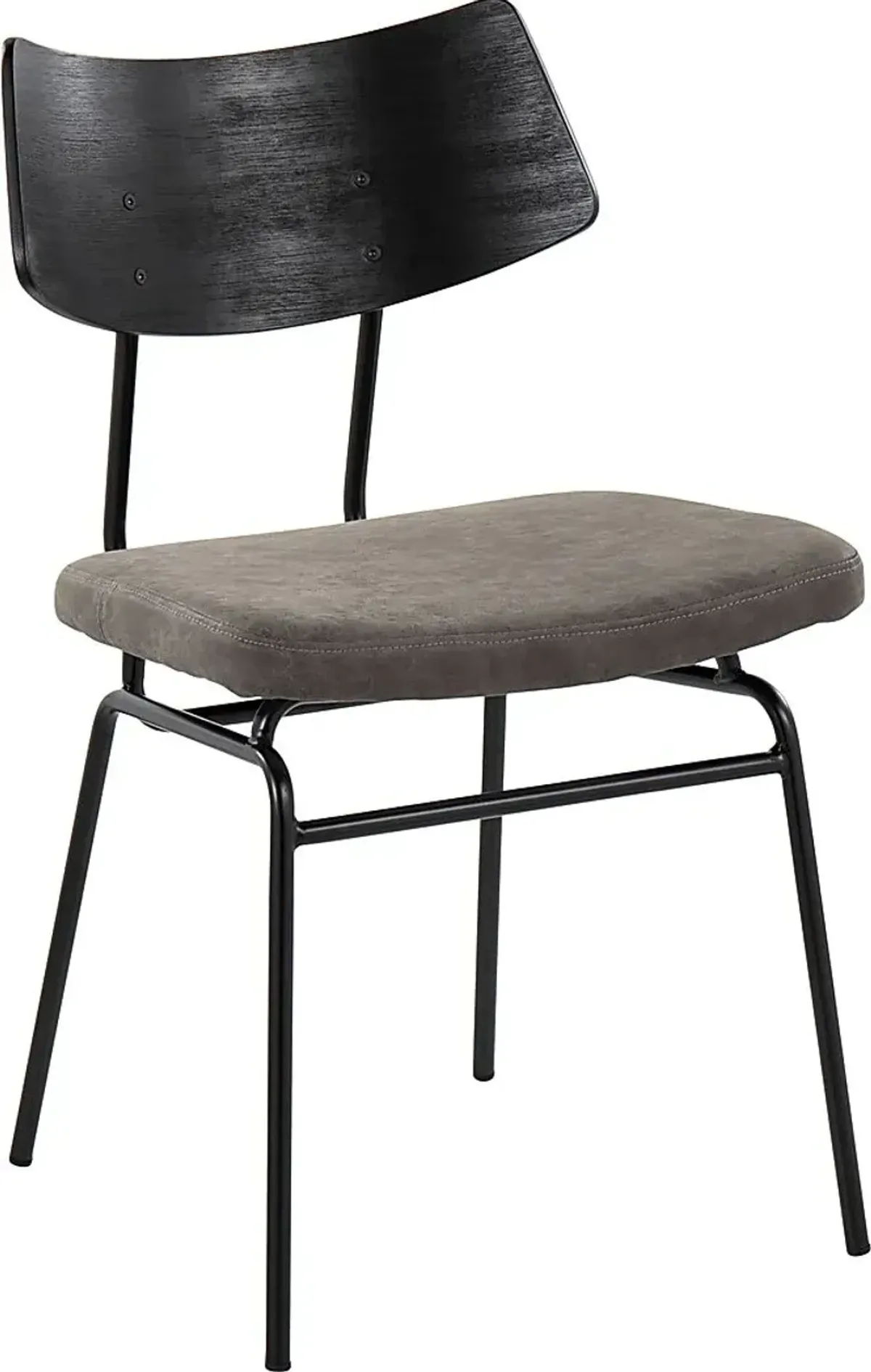 Mandigo Dark Gray Side Chair Set of 2