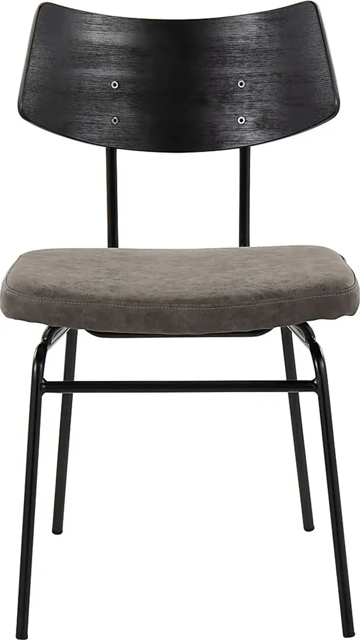 Mandigo Dark Gray Side Chair Set of 2