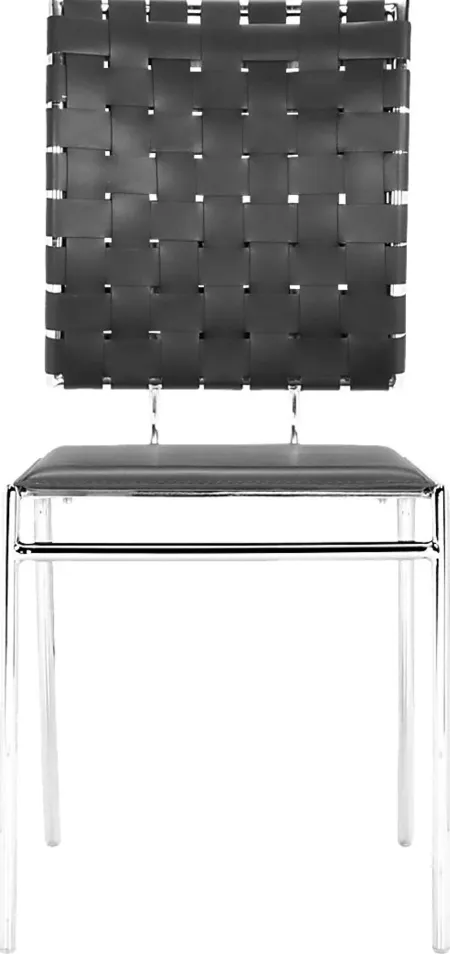 Keiko Black Side Chair, Set of 4
