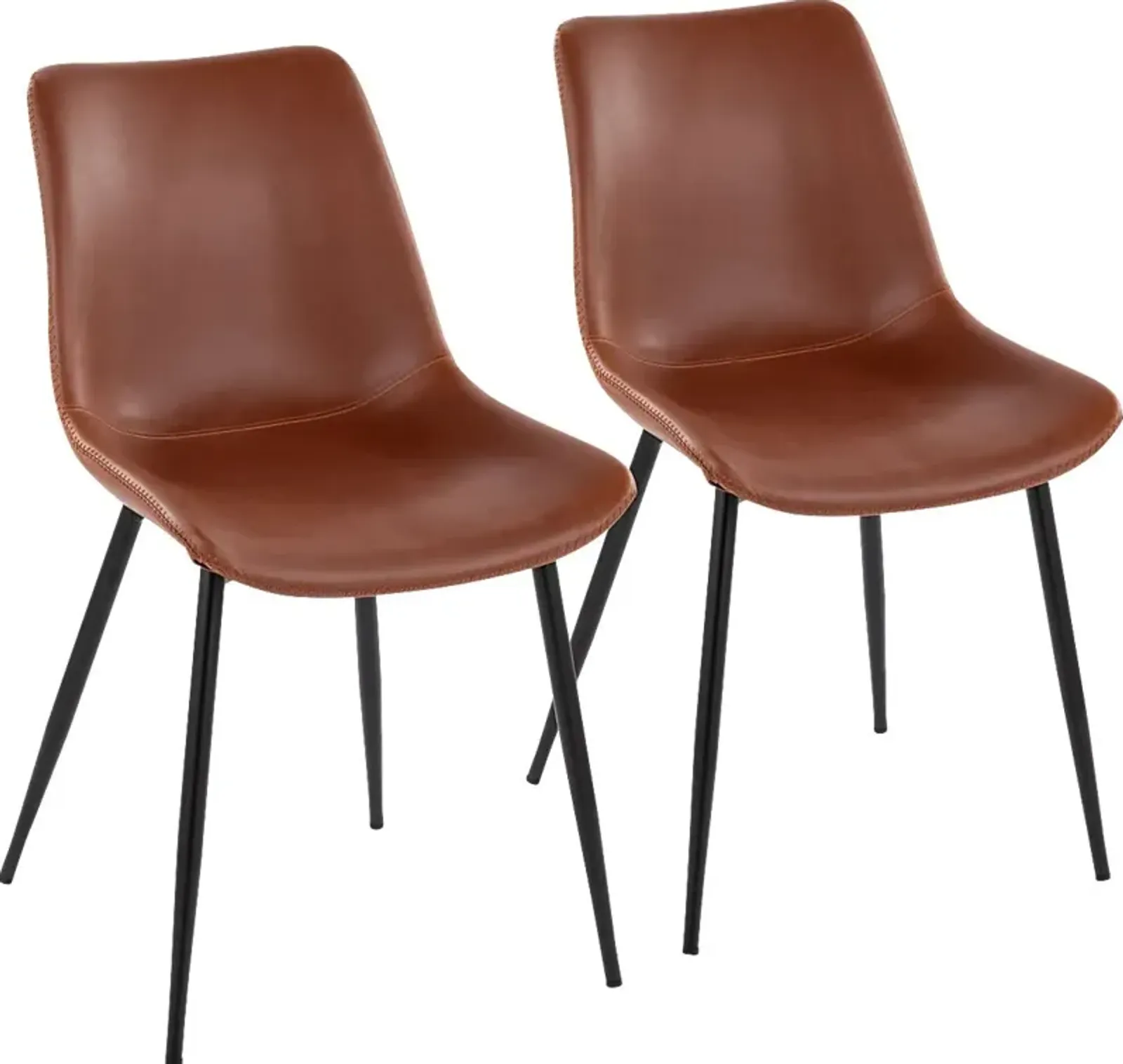 Sinnwell Cognac Side Chair, Set of 2