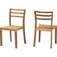 Arlera Brown Side Chair Set of 2