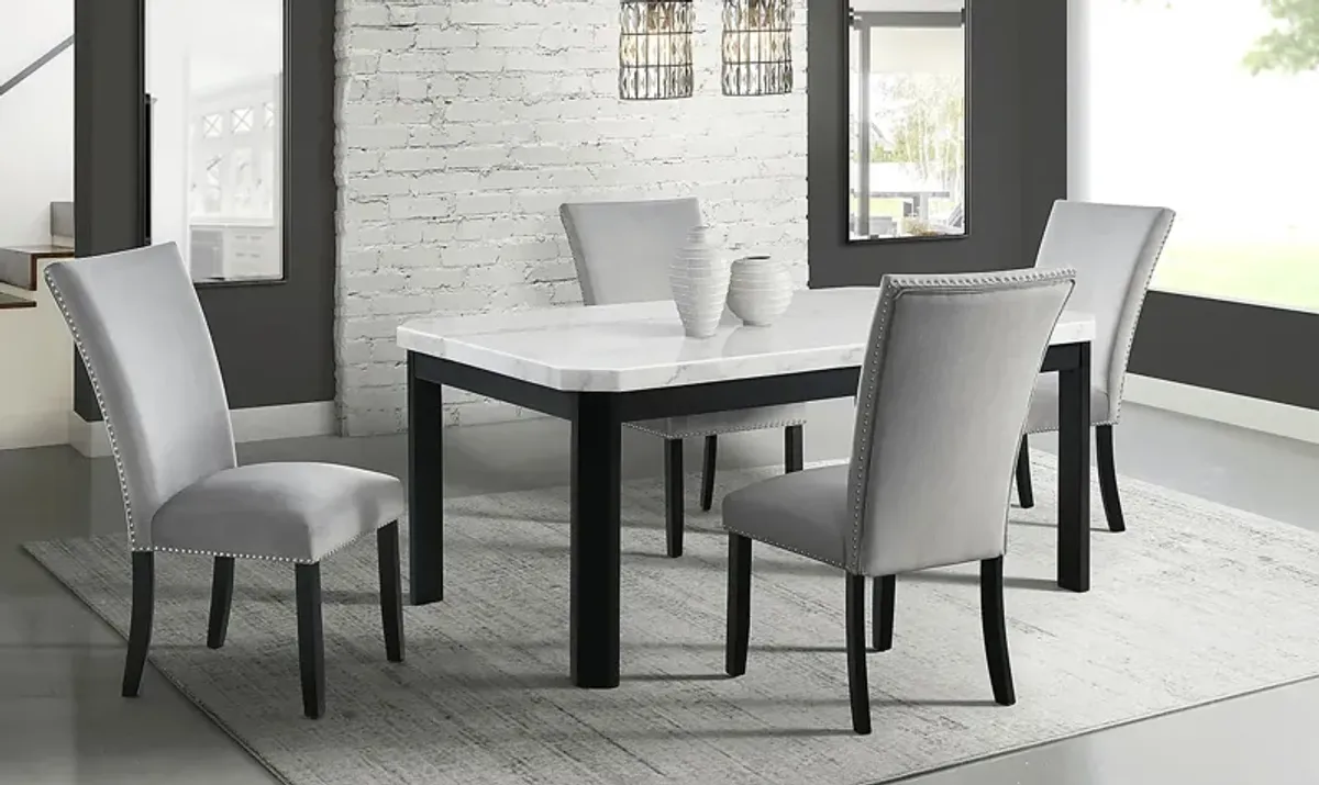 Lafortune Gray Side Chair Set