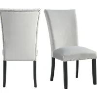 Lafortune Gray Side Chair Set