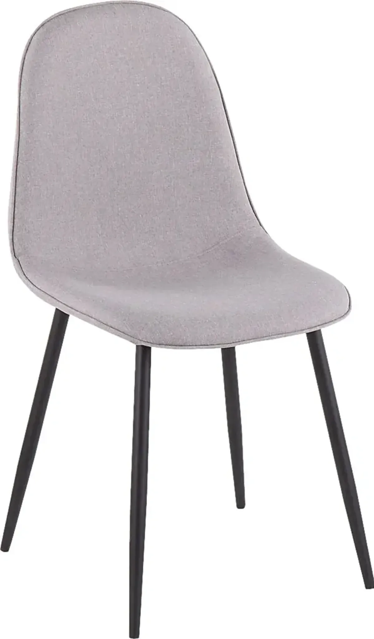 Faye Lane I Gray Side Chair, Set of 2