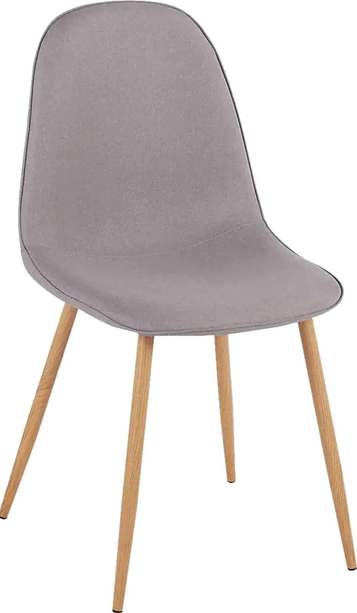 Faye Lane II Gray Side Chair, Set of 2