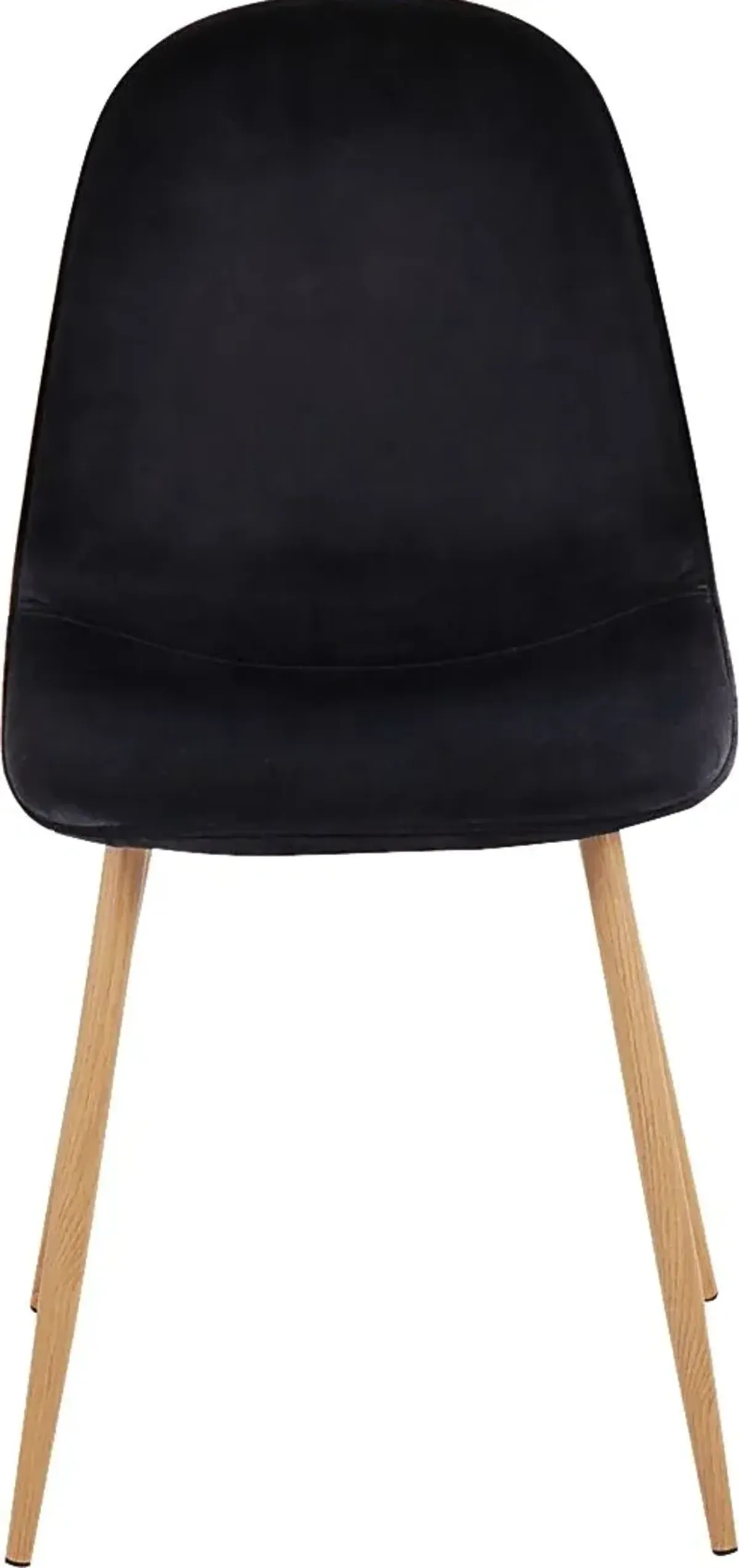 Faye Lane II Black Side Chair, Set of 2