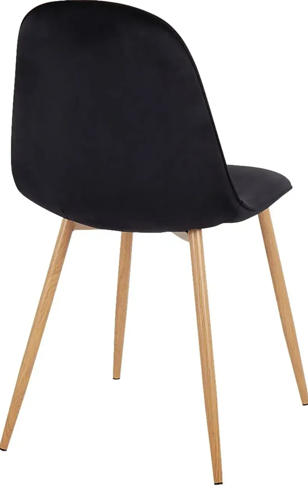 Faye Lane II Black Side Chair, Set of 2