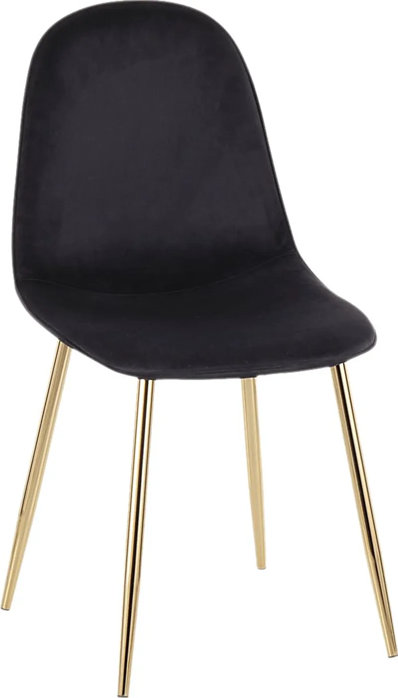 Kernack I Black Side Chair, Set of 2