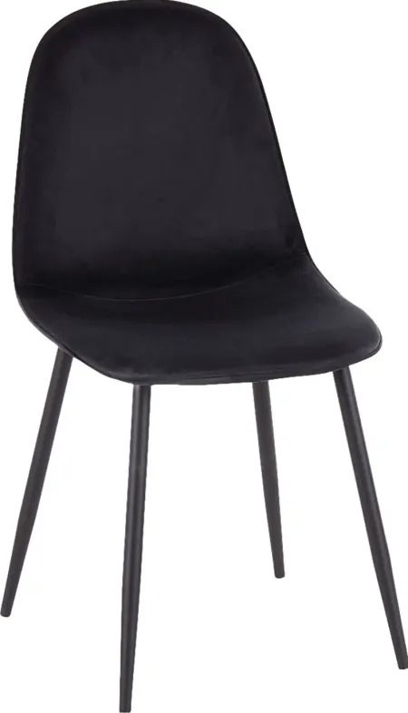 Kernack II Black Side Chair, Set of 2