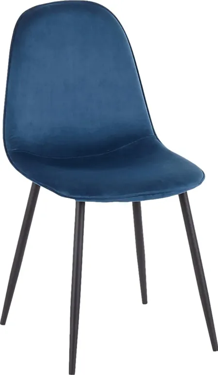 Kernack II Blue Side Chair, Set of 2