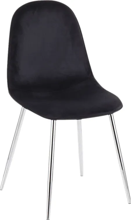 Kernack III Black Side Chair, Set of 2