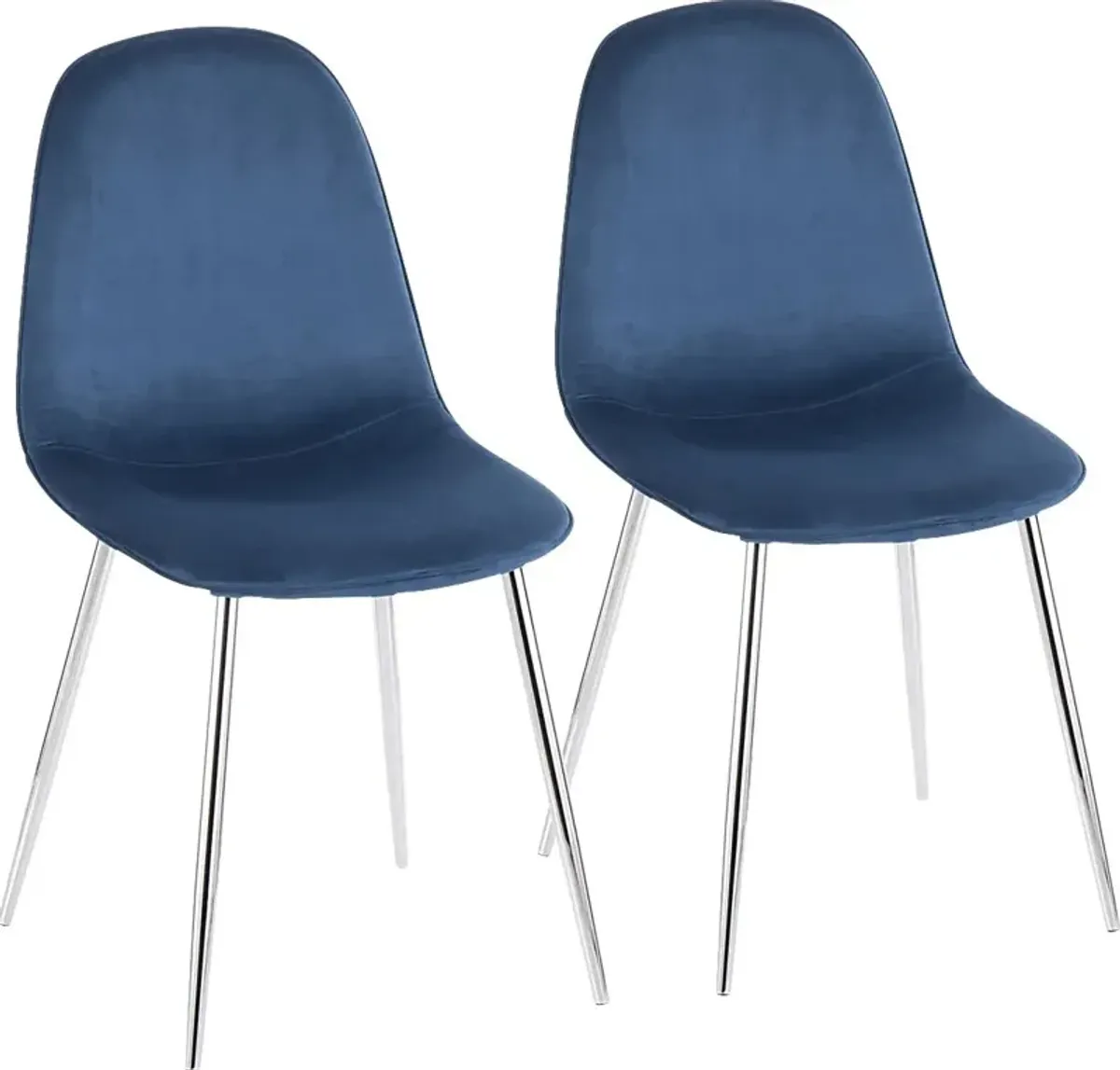 Kernack III Blue Side Chair, Set of 2