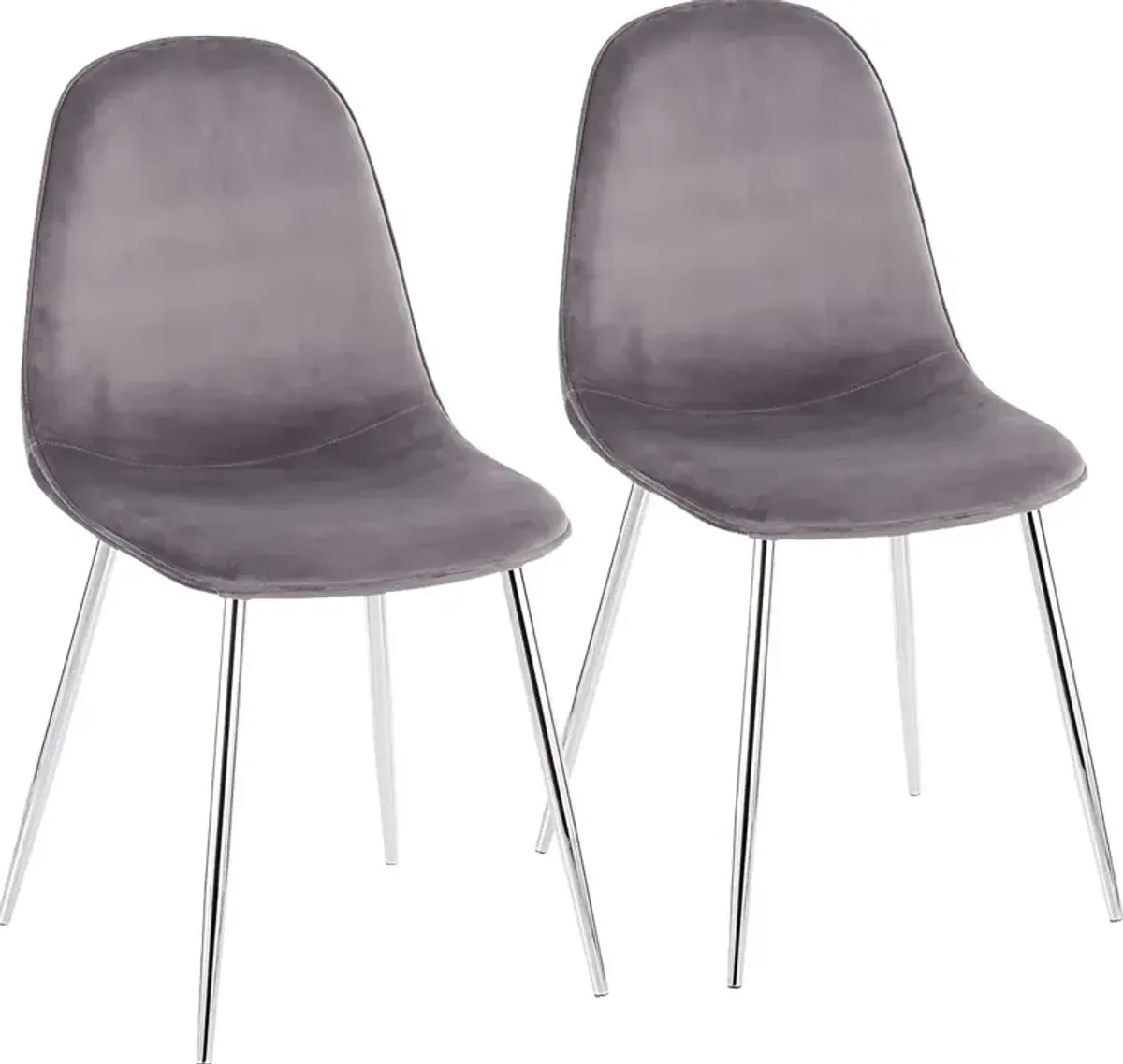 Kernack III Gray Side Chair, Set of 2