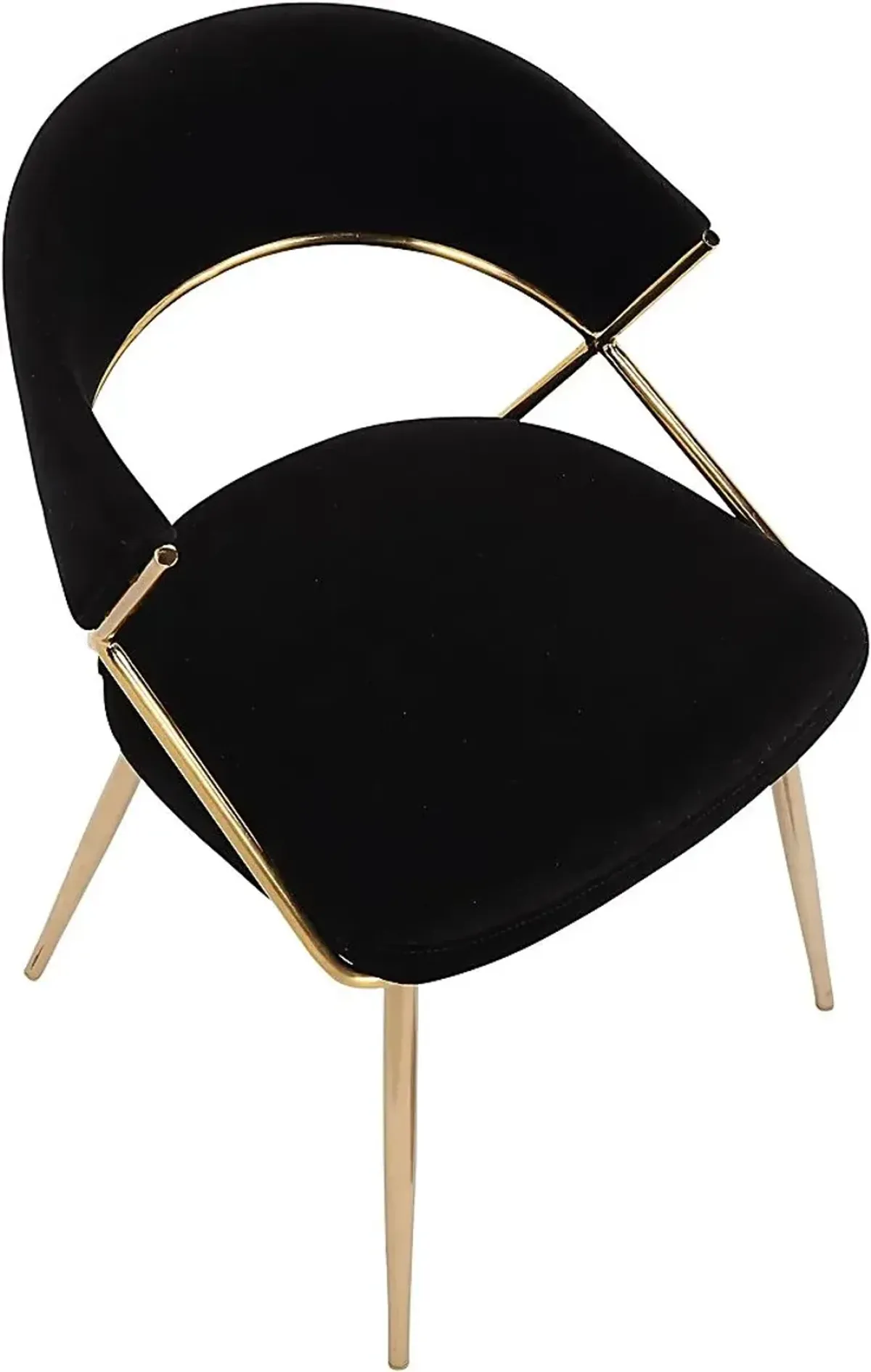 Reverrend Black Side Chair, Set of 2