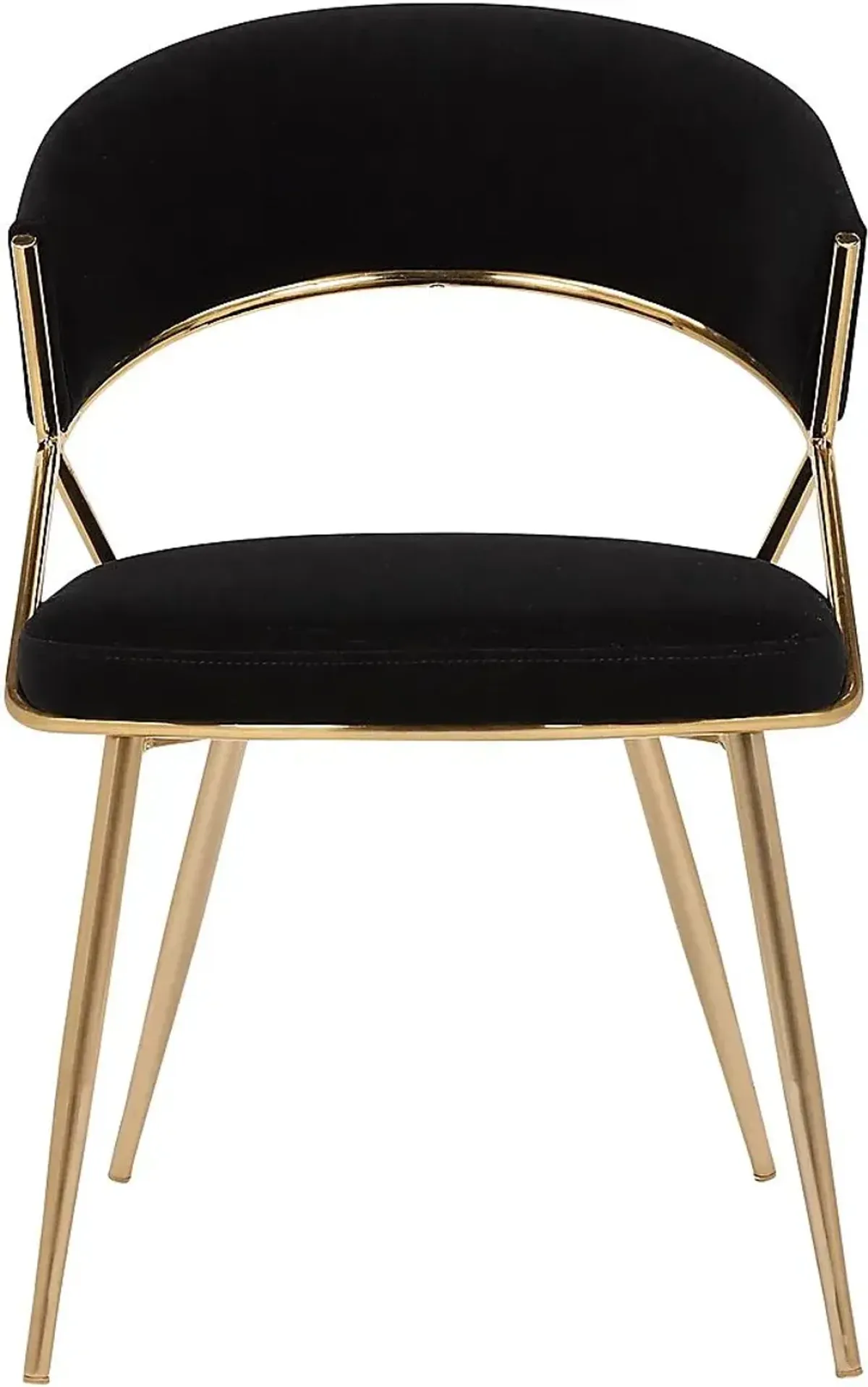 Reverrend Black Side Chair, Set of 2