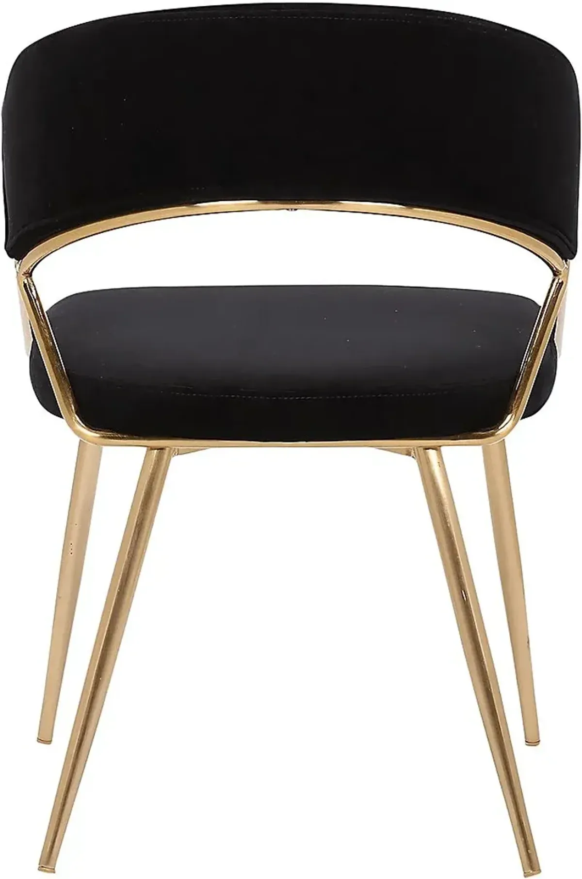 Reverrend Black Side Chair, Set of 2