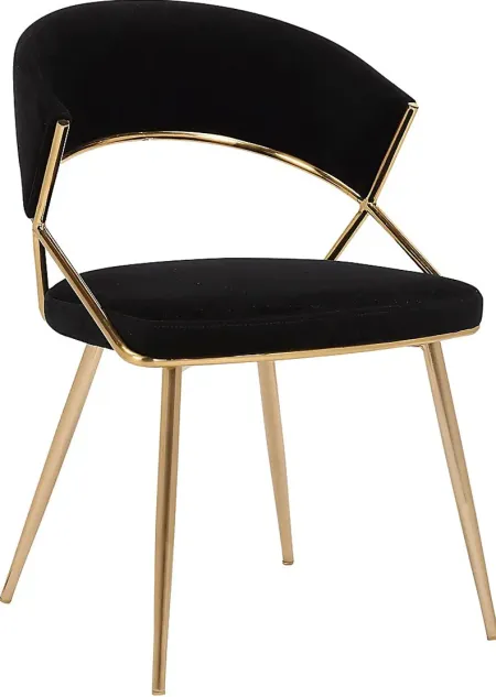 Reverrend Black Side Chair, Set of 2