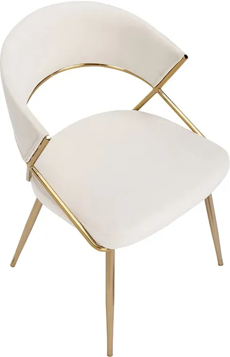 Reverrend Cream Side Chair, Set of 2