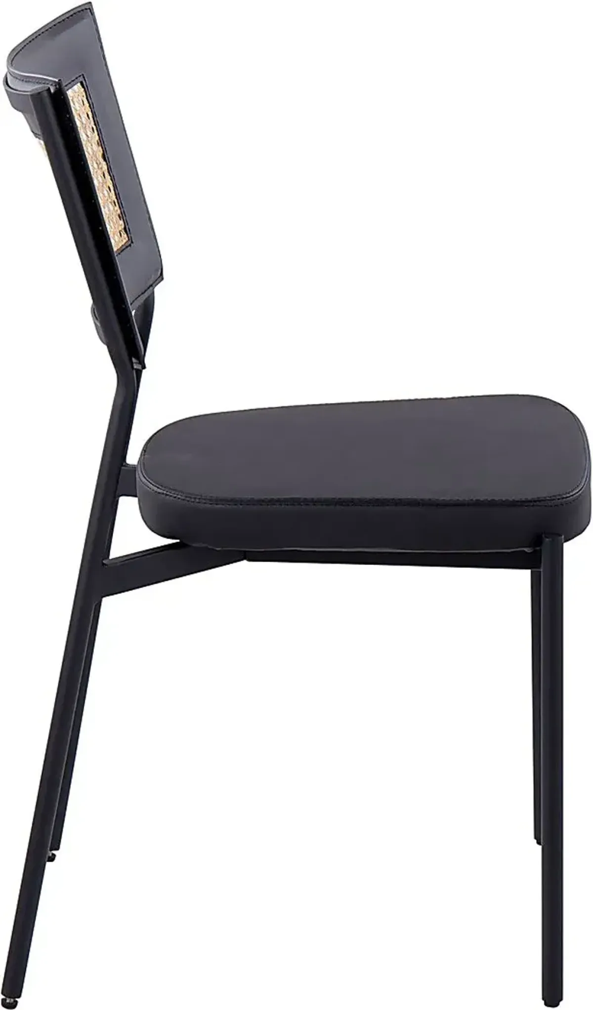 Renneau Black Side Chair, Set of 2