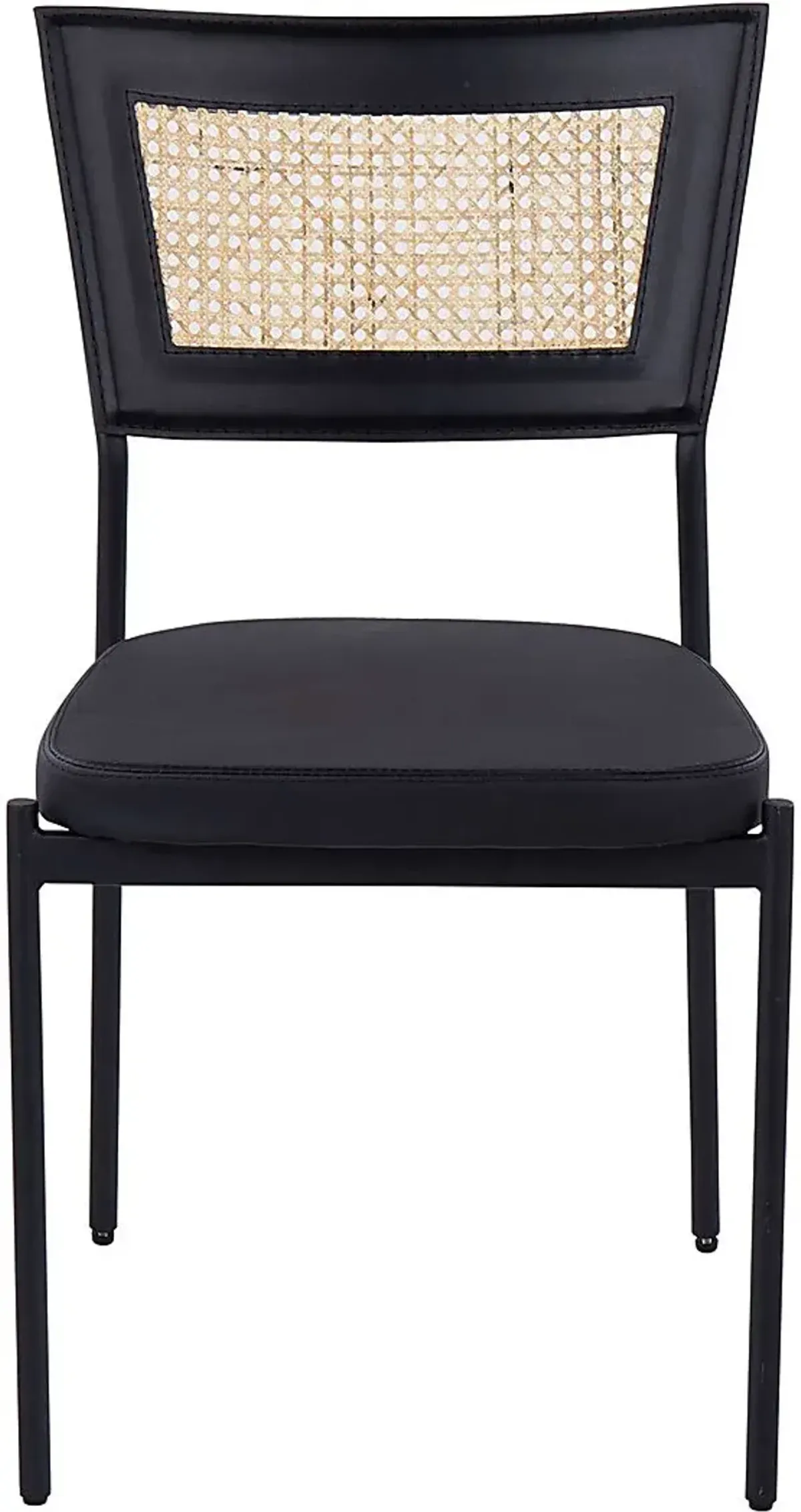 Renneau Black Side Chair, Set of 2