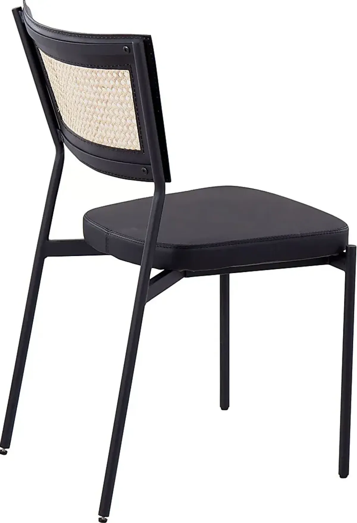 Renneau Black Side Chair, Set of 2