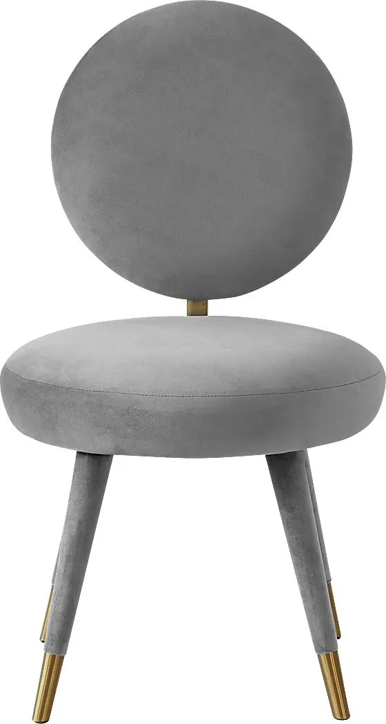 Maya Carr Light Gray Dining Chair