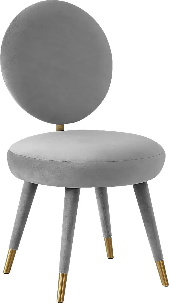 Maya Carr Light Gray Dining Chair