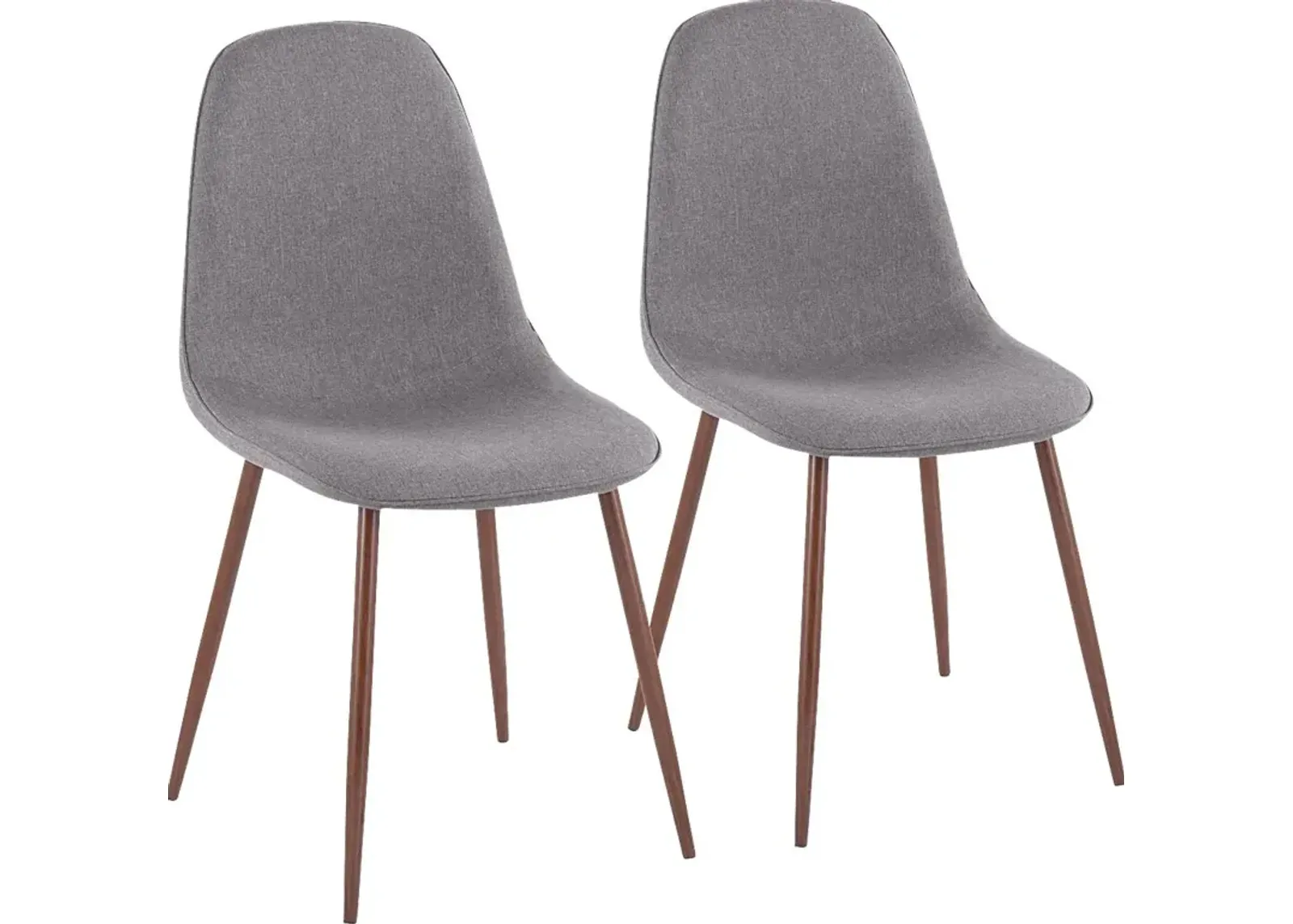 Faye Lane III Charcoal Side Chair, Set of 2